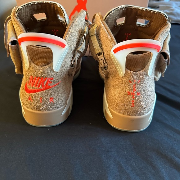 *SOLD* Jordan 6 Retro Travis Scott British Khaki Men’s Size 13 - Picture 4 of 10